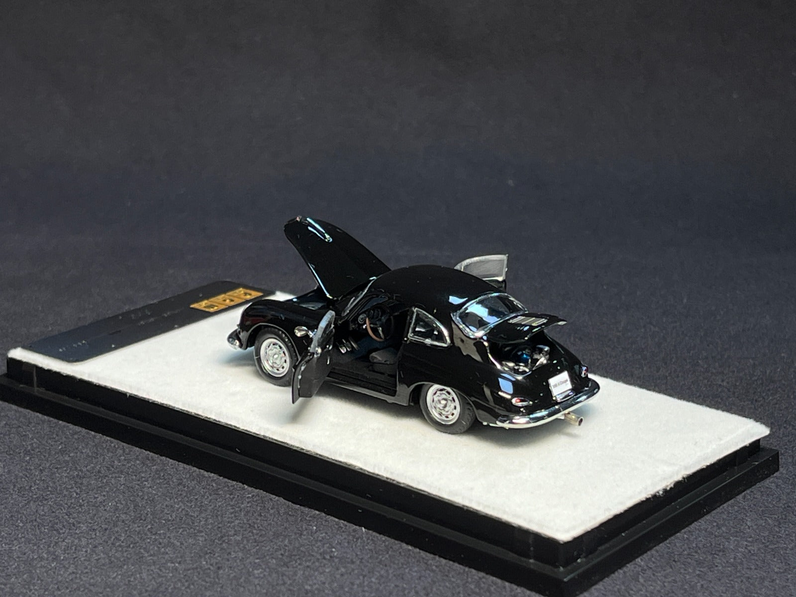 Amazon | △限定品！Black！全開閉！PGM 1/64 ミニカー Porsche