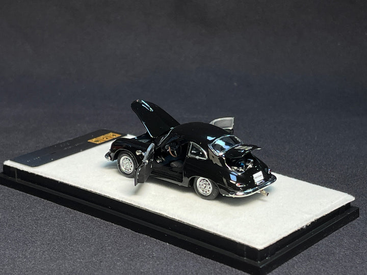 PGM 1:64 Porsche 356 Black - Fully Open Model