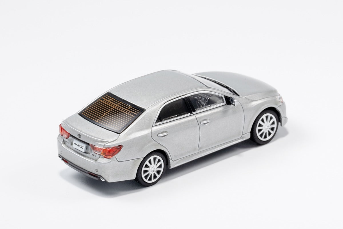 トヨタ マークX シルバー 1/64スケール GCD 1:64 Toyota Mark X 2nd Generation White / Silver / Black