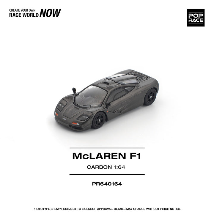[Preorder] POPRACE 1:64 McLAREN F1 CARBON EDITION PR640164