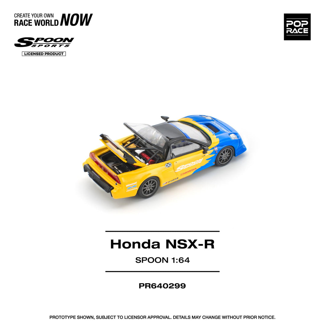 [Preorder] POPRACE 1:64 Honda NSX-R SPOON PR640299