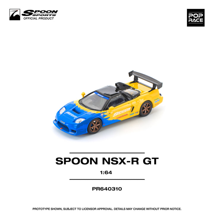 [Preorder] POPRACE 1:64 Honda SPOON NSX-R GT PR640310