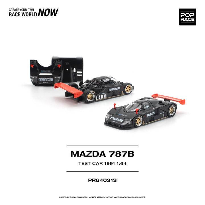 [Preorder] POPRACE 1:64 Mazda 787B PR640313