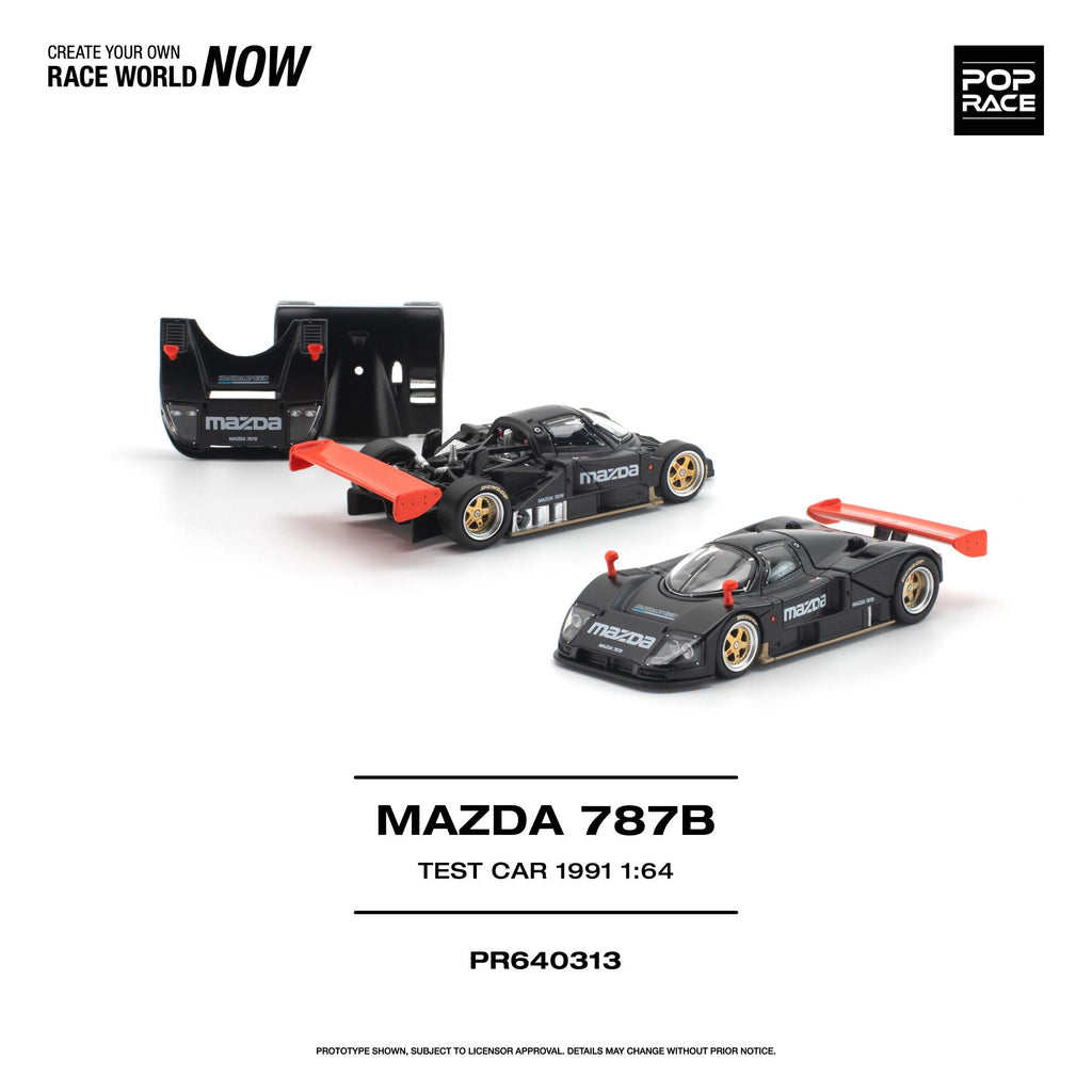 ボディーセラー Preorder] POPRACE 1:64 Mazda 787B PR640313 – Horizon Diecast