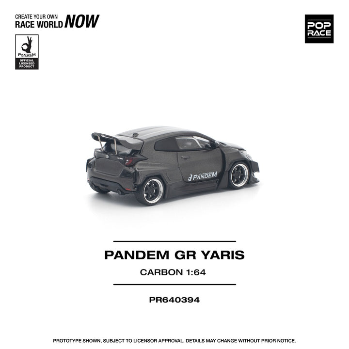 [Preorder] POPRACE 1:64 PANDEM GR YARIS CARBON EDITION PR640394