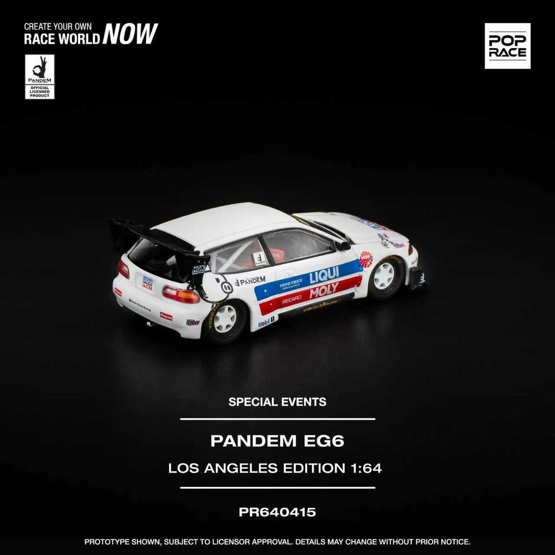 POPRACE 1:64 PANDEM EG6 LOS ANGELES EDITION PR640415