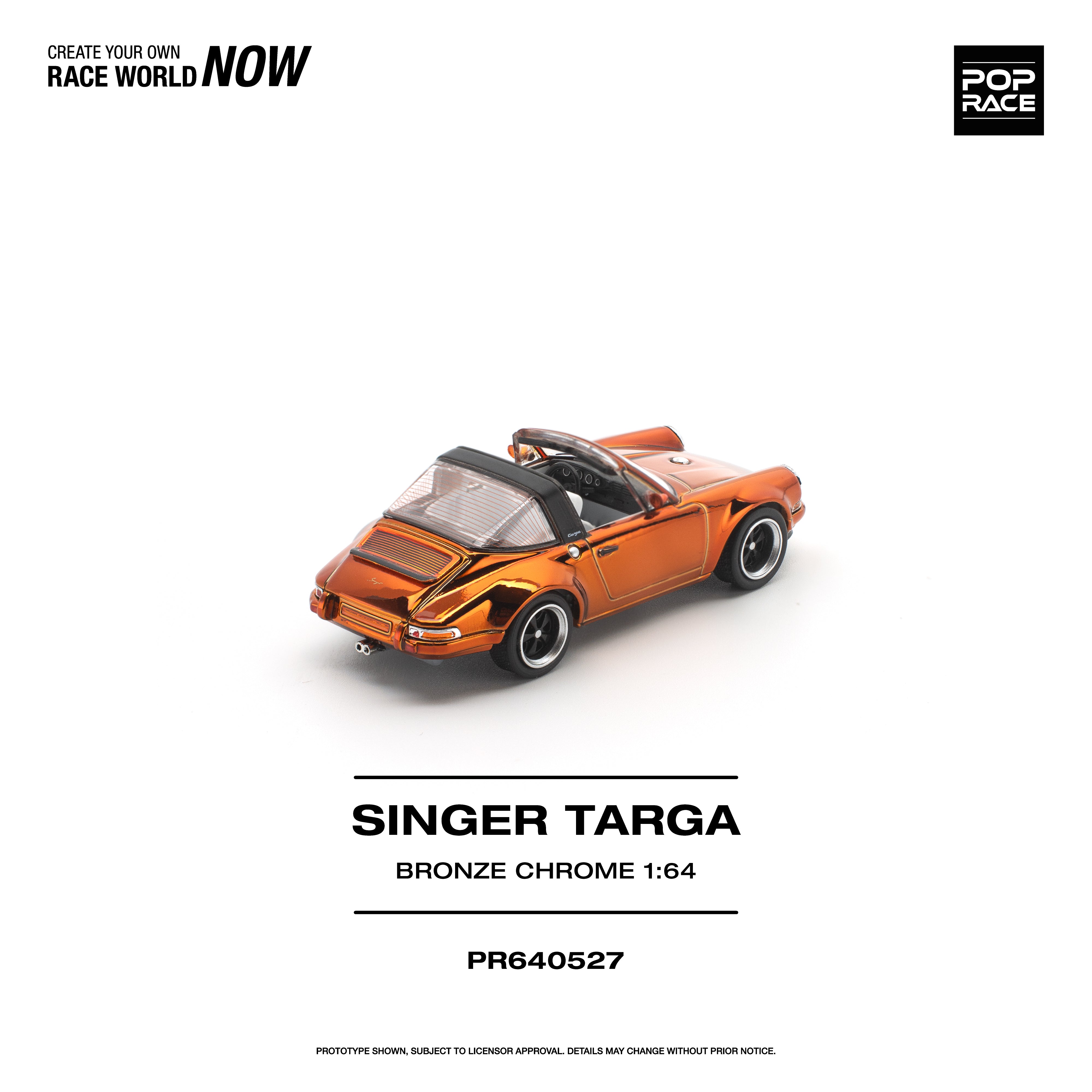 Preorder] POPRACE 1:64 Porsche SINGER TARGA PR640527 – Horizon Diecast