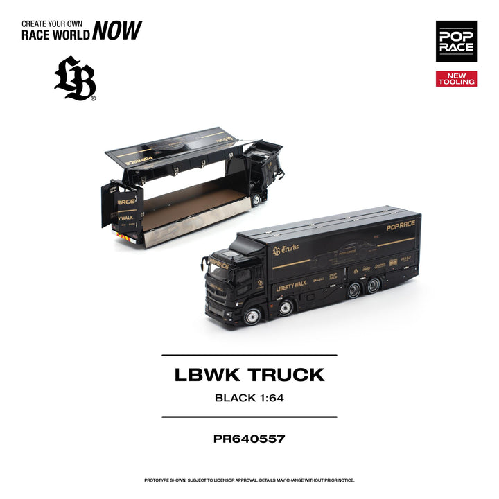 [Preorder] POPRACE 1:64 LBWK Truck PR640557