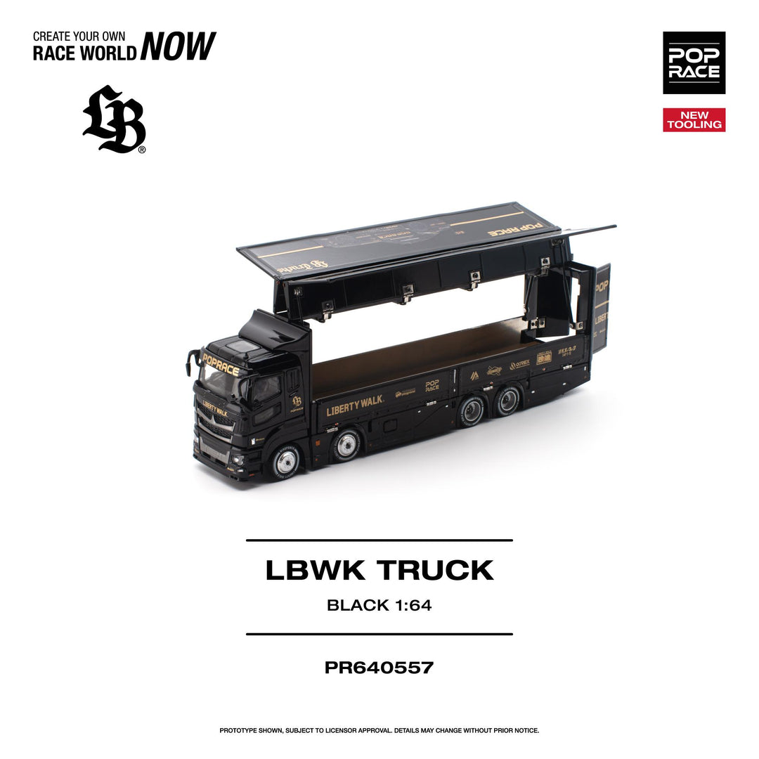[Preorder] POPRACE 1:64 LBWK Truck PR640557