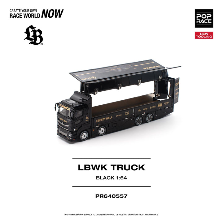 [Preorder] POPRACE 1:64 LBWK Truck PR640557