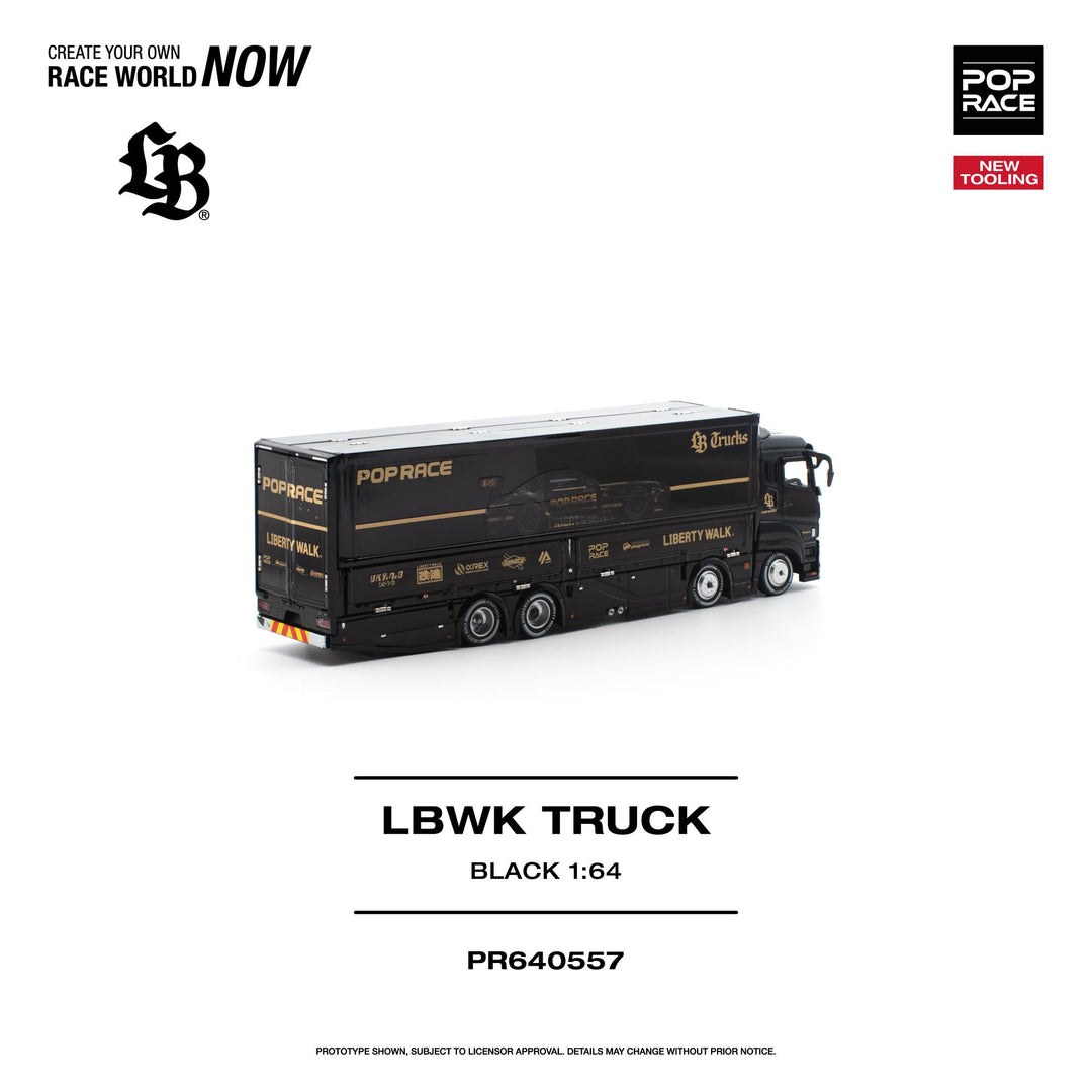 [Preorder] POPRACE 1:64 LBWK Truck PR640557