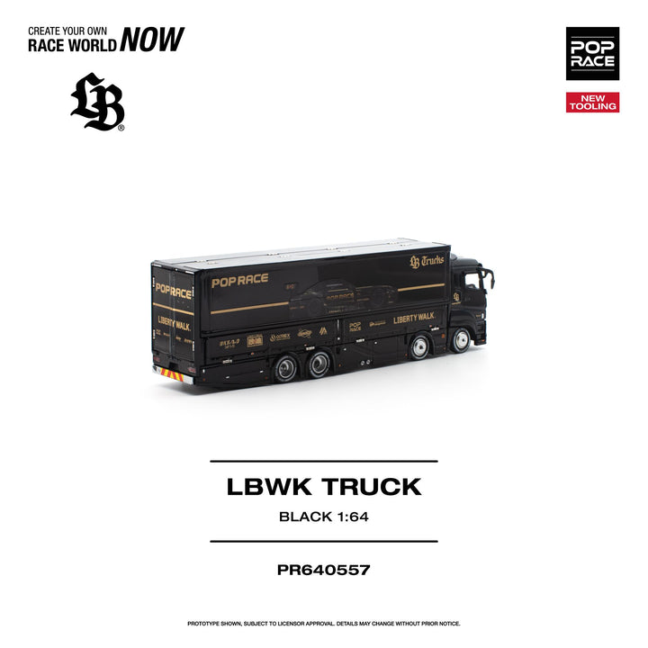 [Preorder] POPRACE 1:64 LBWK Truck PR640557
