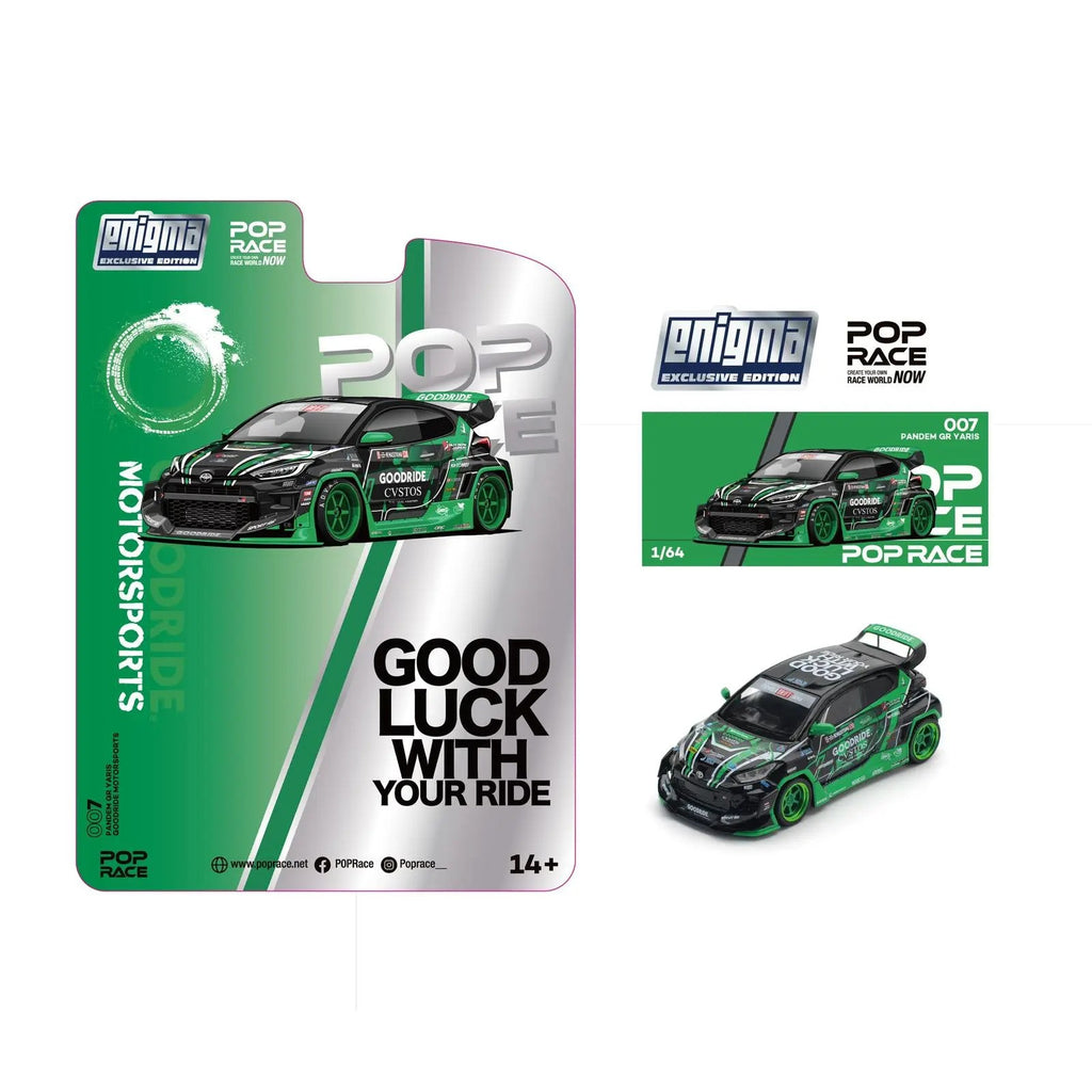 POPRACE 1:64 Pandem GR Yaris – MotorSports – PR64-PRE007 – Horizon