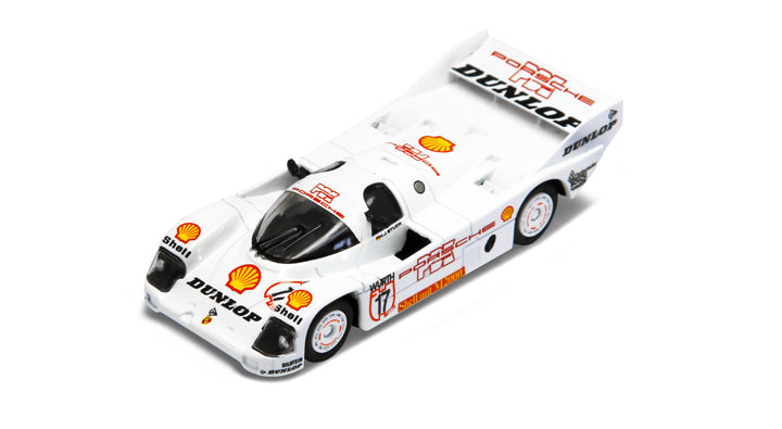 Sparky x Tiny 1:64 Porsche 962C SHELL COMBO - Le Mans 1988 #18 & DUNLOP SUPERCUP H.J.STUCK 1987 #17 YCOMBO64005