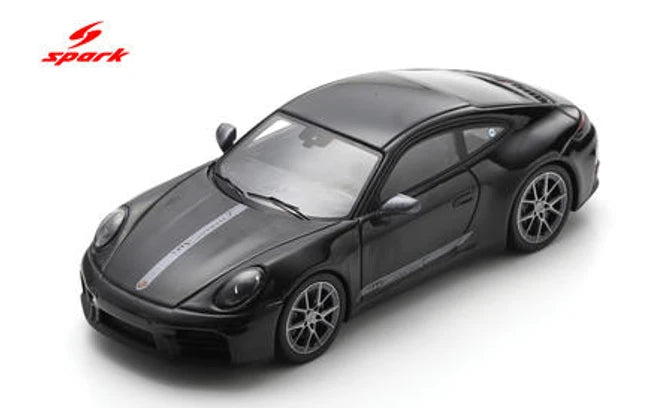 [Preorder] Spark 1:43 Porsche 911 Carrera T (992.2) 2025 - Jet Black Metallic S8786