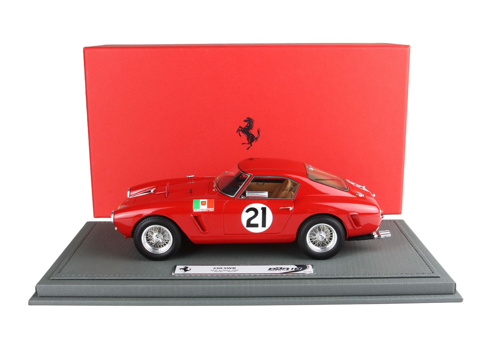 Ferrari 250 TDF s/n 1321 GT Car #11 24h Le Mans 1959 - döküm modeli - BBR BBR183 Ferrari 250 TDF s/n 1321 GT Car #11 24h Le Mans 1959 - döküm modeli - BBR BBR183
