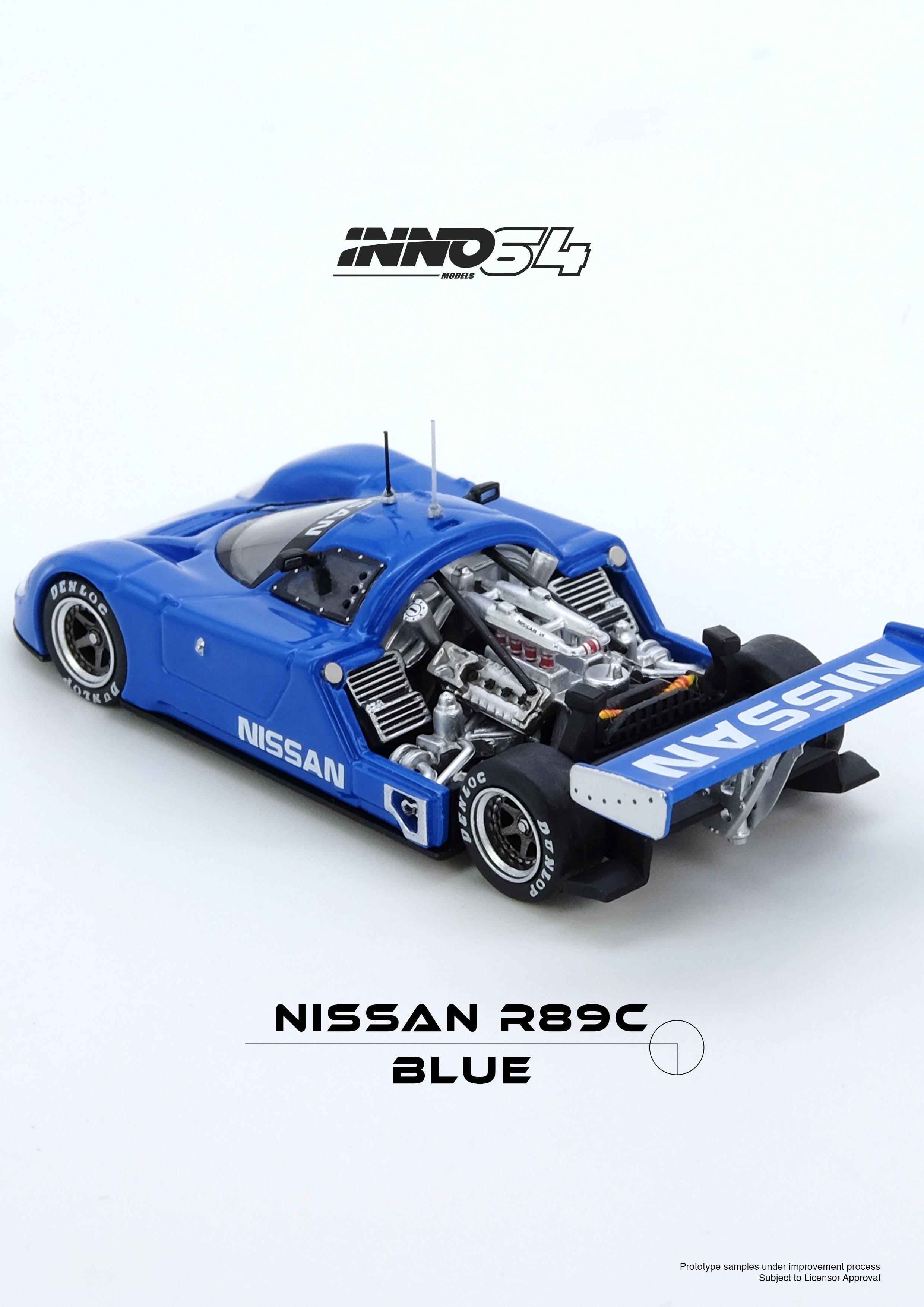 Inno64 1:64 NISSAN R89C Blue IN64-R89C-BL – Horizon Diecast