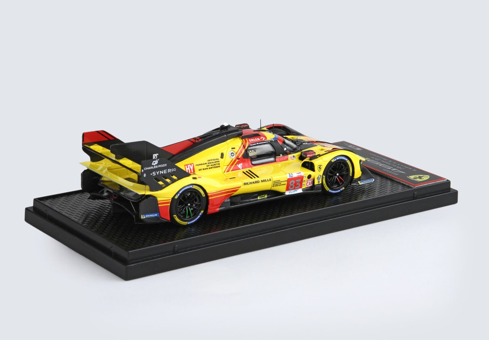 BBR 1:43 Ferrari 499P Car N. 83 - Le Mans 2024 Drivers Kubica