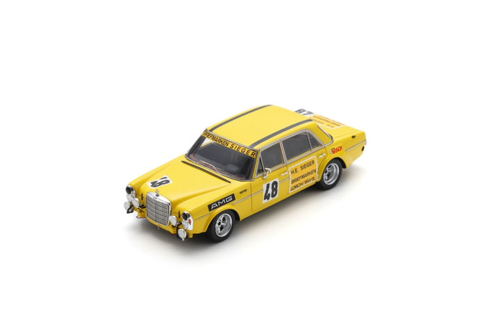 [Preorder] Spark 1:43 Mercedes-Benz 300 SEL 6.8 AMG No.48 Test Drive Le Mans 24H 1972 Hans Heyer S5893