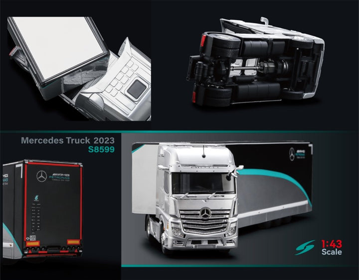 [Preorder] Spark 1:43 Mercedes Truck - Mercedes F1 Team - 2023 S8599