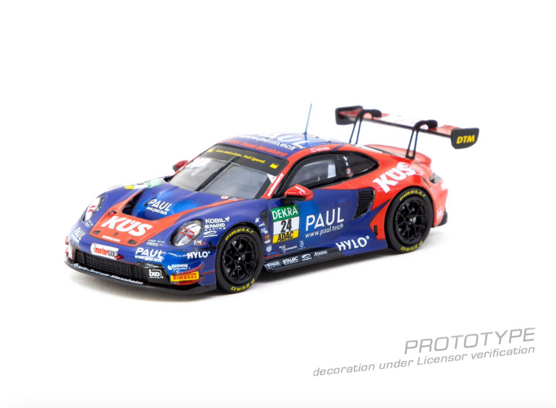 [Preorder] Tarmac Works 1:64 Porsche 911 GT3 R DTM 2023 Ayhancan Güven T64-084-23DTM24