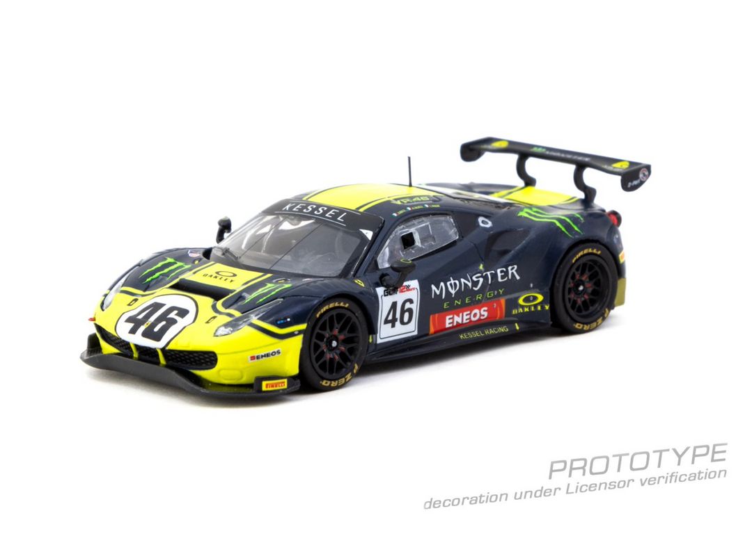 [Preorder] Tarmac Works 1:64 Ferrari 488 GT3 Gulf 12 Hours 2019 T64-072-19GUF46