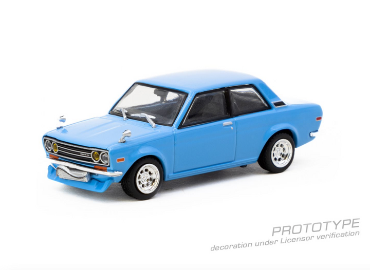 [Preorder] Tarmac Works 1:64 Datsun 510 Light Blue T64R-052-LB