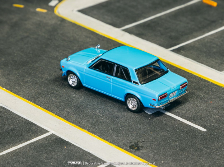 [Preorder] Tarmac Works 1:64 Datsun 510 Light Blue T64R-052-LB