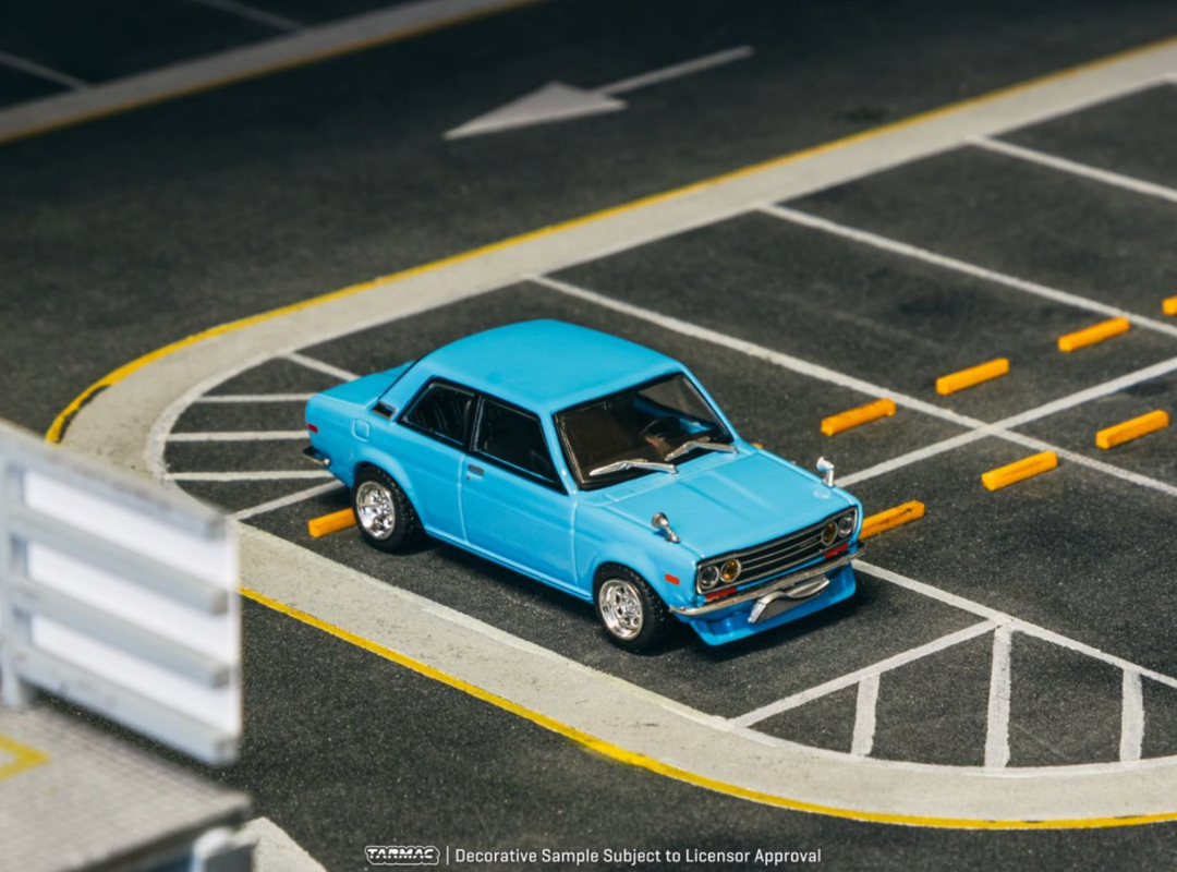 [Preorder] Tarmac Works 1:64 Datsun 510 Light Blue T64R-052-LB