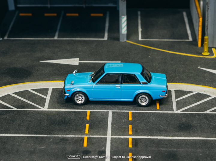 [Preorder] Tarmac Works 1:64 Datsun 510 Light Blue T64R-052-LB