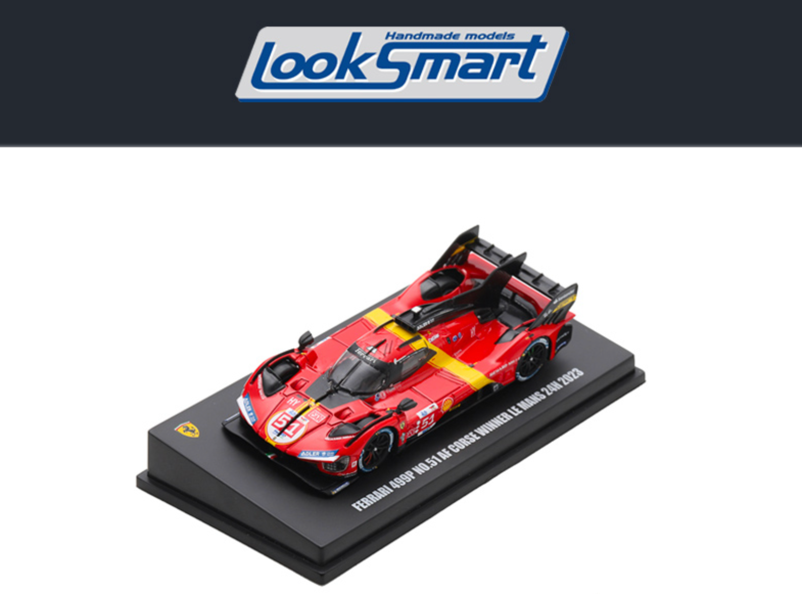looksmart 1/43 フェラーリ トロフィー付 2025年 ルマン | ヤマダ