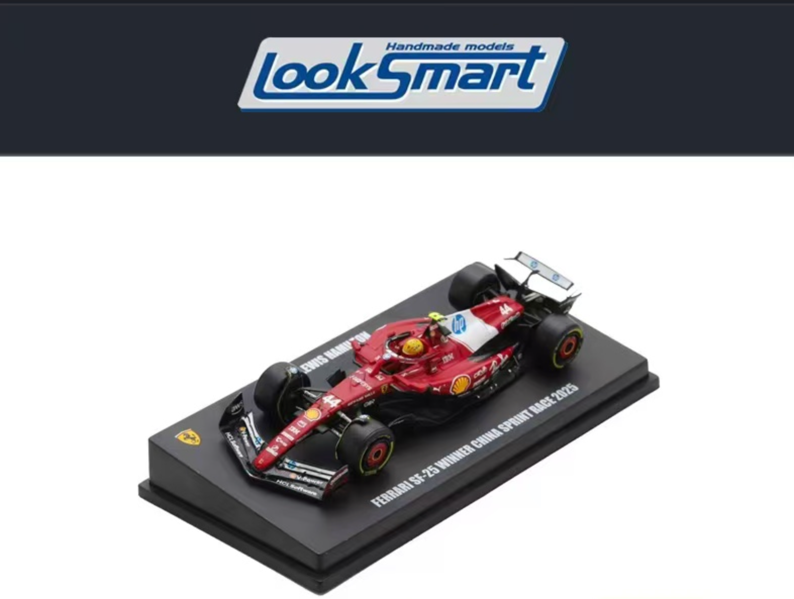 AV063 LOOK SMART 1/43 F1 FERRARI 156 MEXICAN GP 1964 #18 REF LSRC09 AV063 LOOK SMART 1/43 F1 FERRARI 156 MEXICAN GP 1964 #18 REF LSRC09
