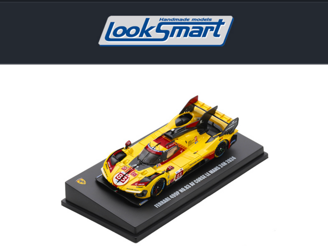 [Preorder] Looksmart 1:64 Ferrari 499P 296 GT3 And SF25 Racing (5 Versions)