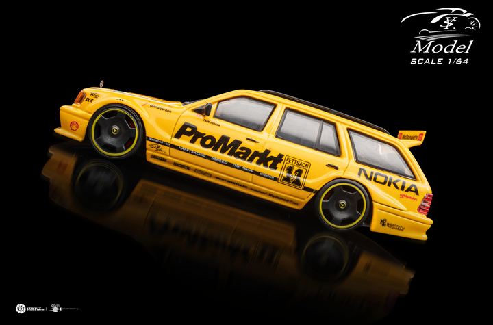 [Preorder] YS Model 1:64 Mercedes-Benz S124 modified version (2 Colours)
