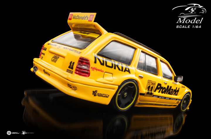 [Preorder] YS Model 1:64 Mercedes-Benz S124 modified version (2 Colours)