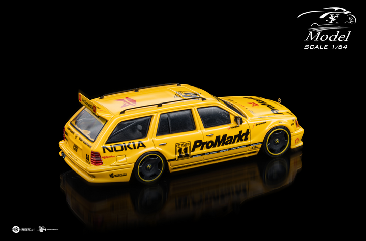 [Preorder] YS Model 1:64 Mercedes-Benz S124 modified version (2 Colours)