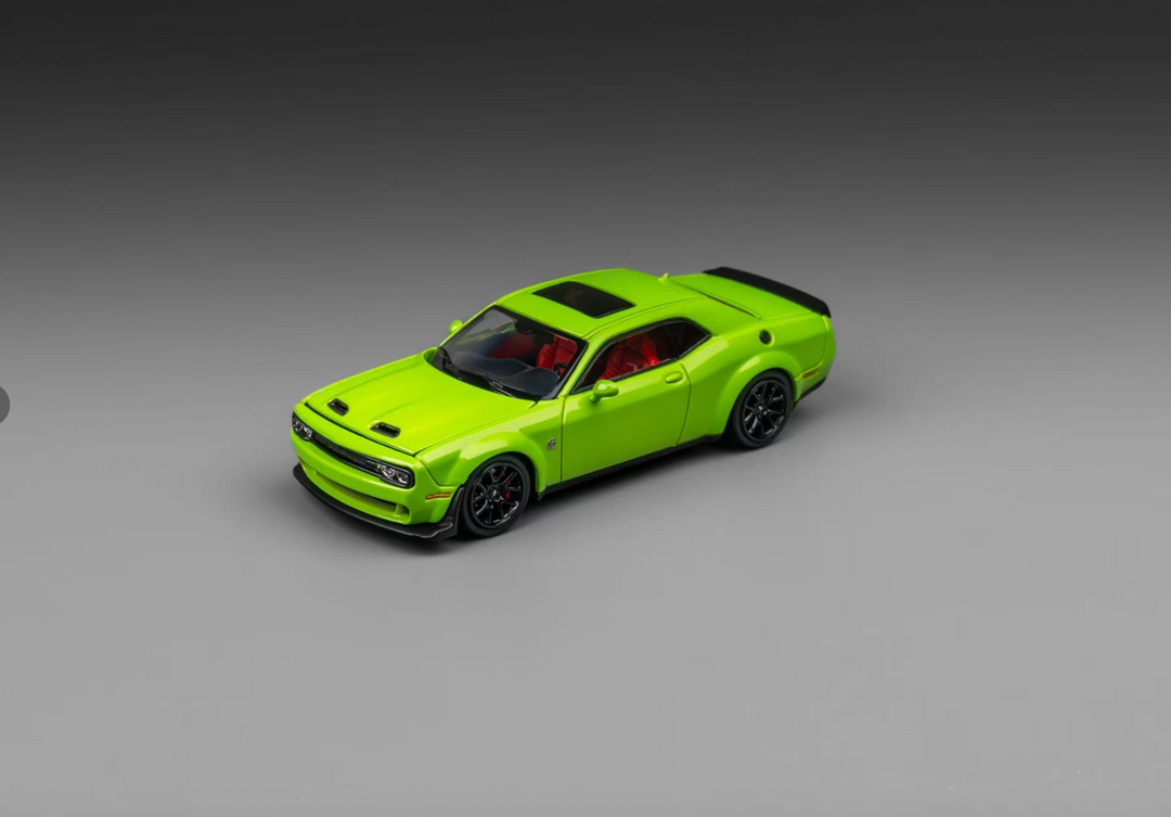 [Preorder] Stance Hunters 1:64 Dodge SRT Hellcat - Flame Green
