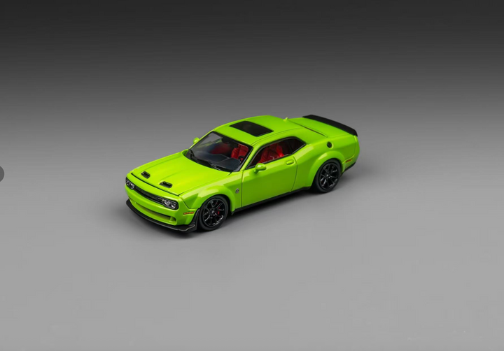 [Preorder] Stance Hunters 1:64 Dodge SRT Hellcat - Flame Green