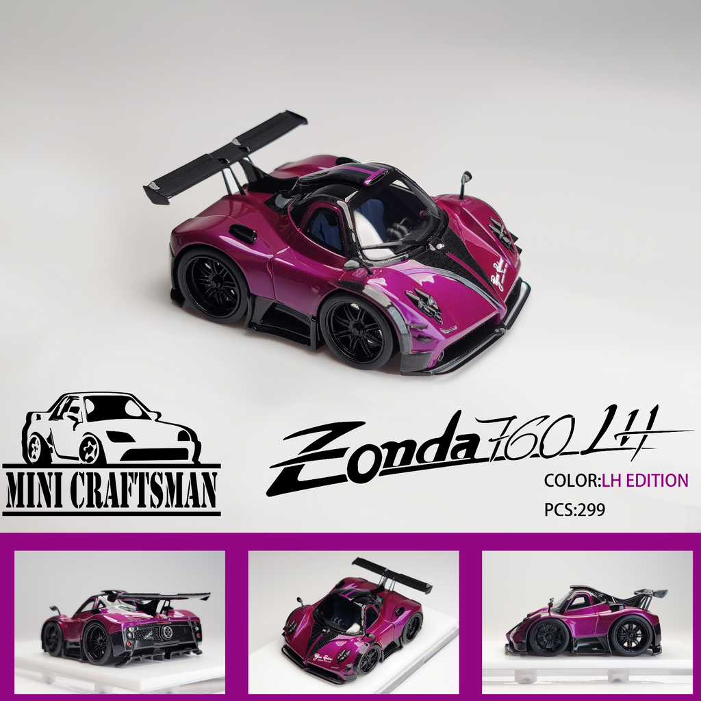 MINICRAFTSMAN 1:64 Pagani Zonda 760 LH edition – Horizon Diecast