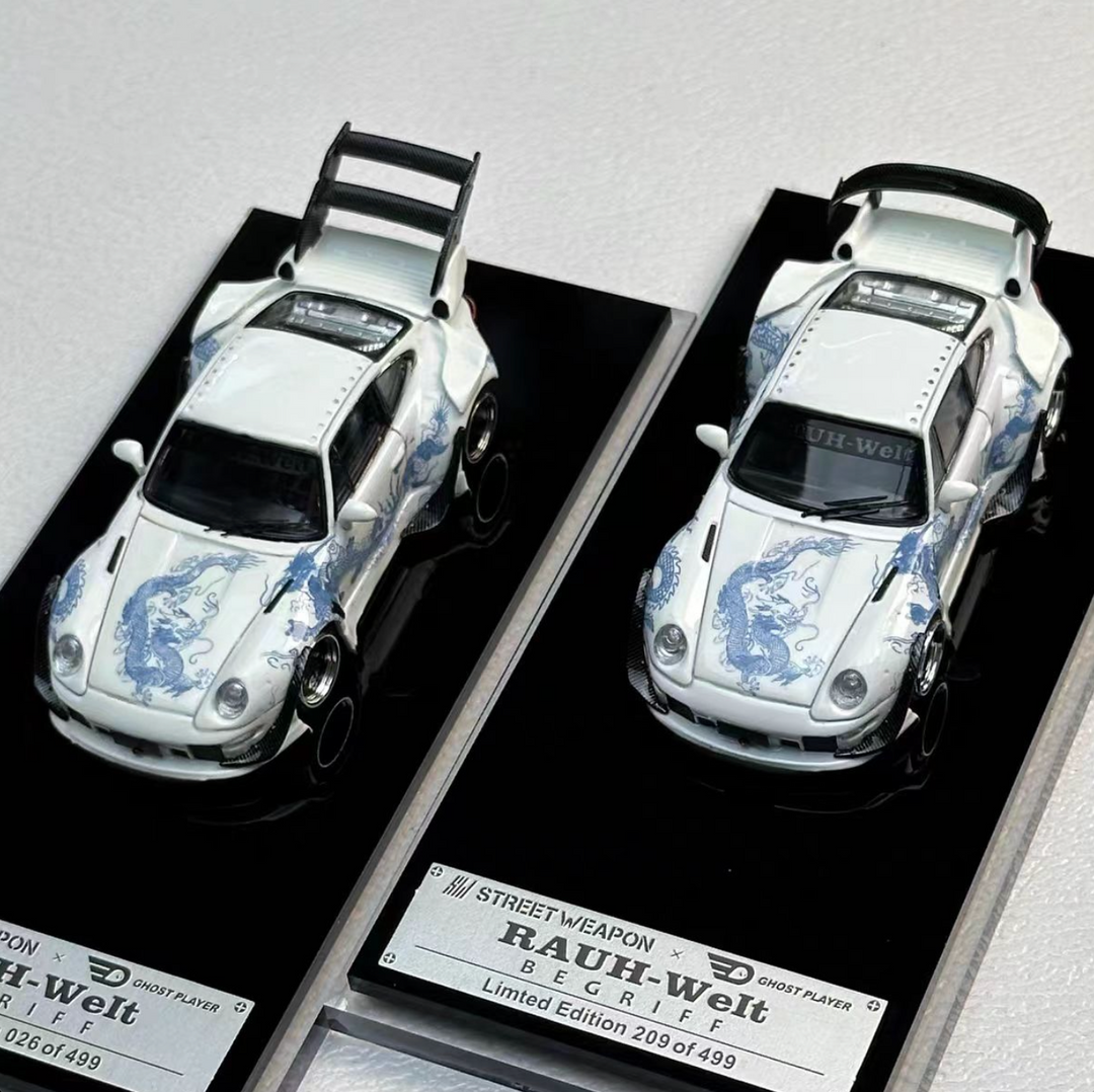 Street Weapon 1:64 RWB 993 Luminous Dragon Livery (2 Versions)