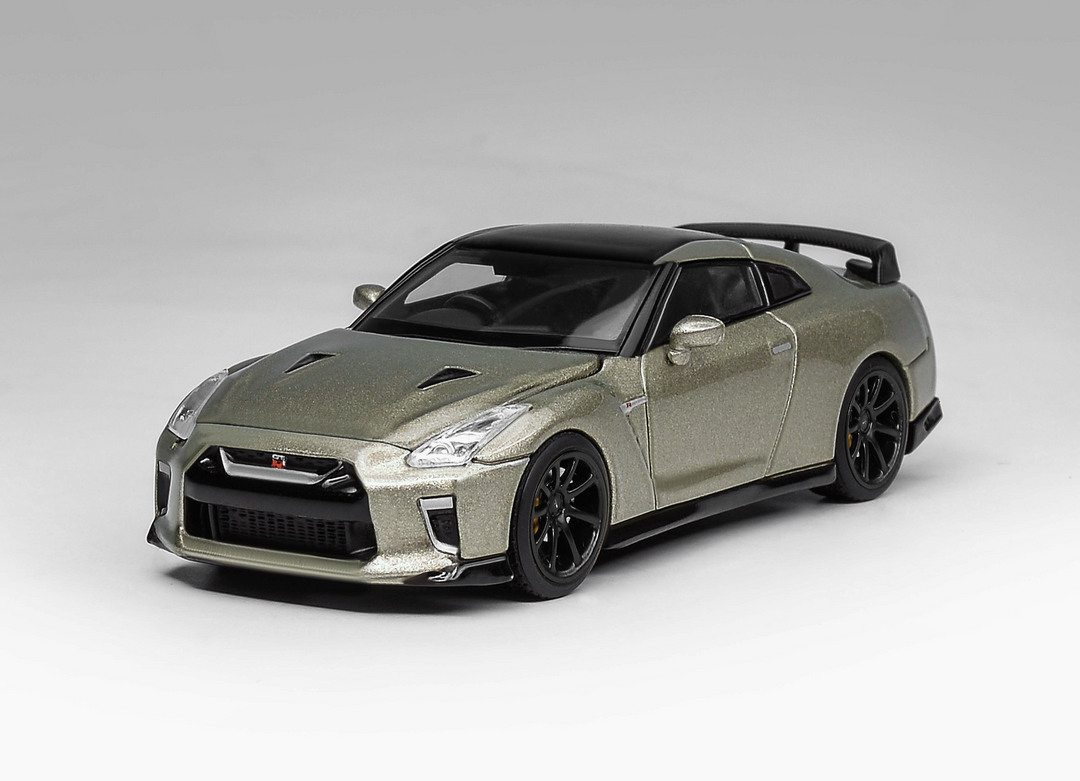 LB-WORKS Nissan GT-R R35 type 2 Silver IGNITION MODEL 1/43