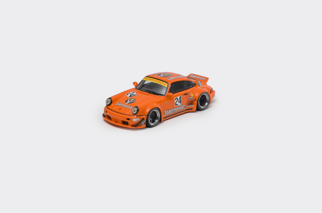 Diecast model cars Porsche 964 RWB 1/18 Solido 911 matte noir/Décorer Diecast model cars Porsche 964 RWB 1/18 Solido 911 matte noir/Décorer