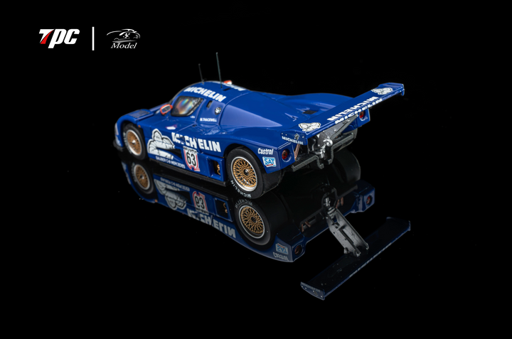 [Preorder] TPC x YS Model 1:64 Sauber Mercedes C9 1988 Le Mans (2 Colours)