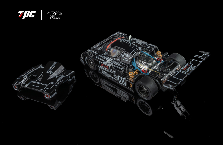 [Preorder] TPC x YS Model 1:64 Sauber Mercedes C9 1988 Le Mans (2 Colours)