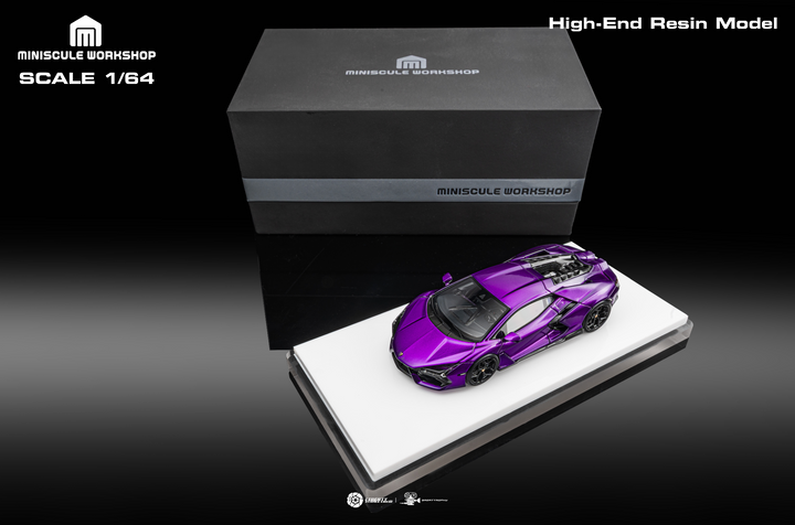 [Preorder] MiniScule WorkShop 1:64 Lamborghini Revuelto Hybrid Hypercar (10 Colours)