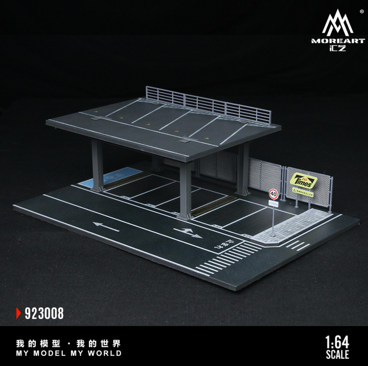 [Preorder] MoreArt 1:64 STEEL STRUCTURE PLATFORM PARKING SCENE (2 Versions)