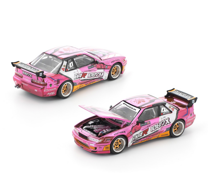 [Preorder] POPRACE 1:64 PANDEM SILVIA S13 EVA RT PRODUCTION MODEL CUSTOM TYPE-08 x 1087X PR640241