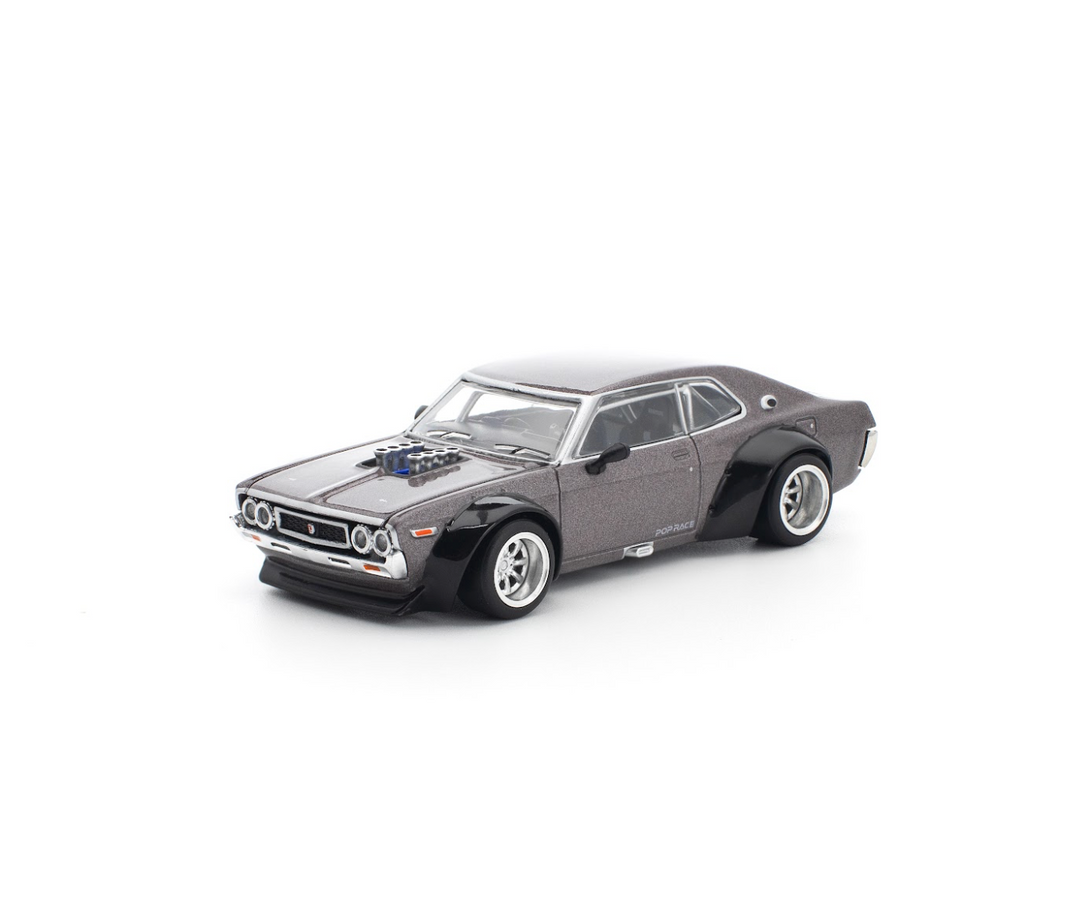 [Preorder] POPRACE 1:64 LAUREL C130 METALLIC GREY (NEW TOOLING) PR640304