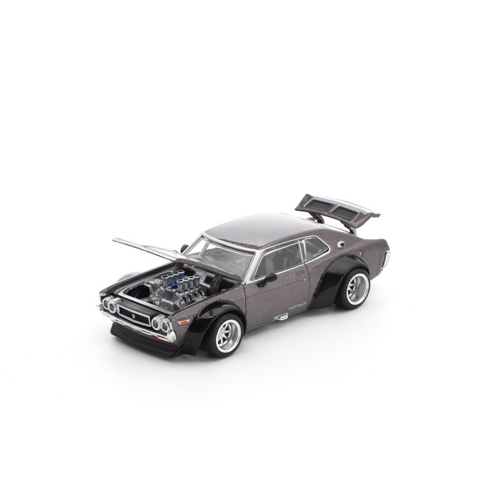[Preorder] POPRACE 1:64 LAUREL C130 METALLIC GREY (NEW TOOLING) PR640304