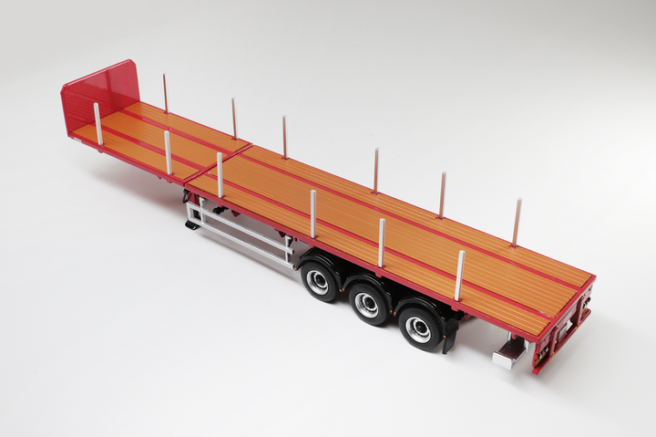[Preorder] GCD 1:64 Mercedes-Benz Actros 3 axle tractor with retractable trailer (3 Colours)